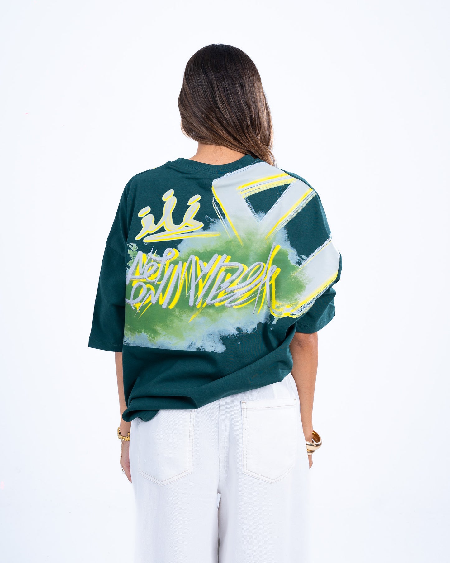 Not on my block tee