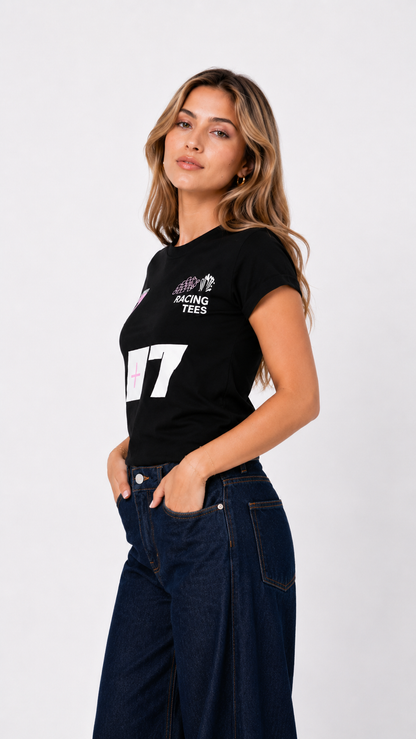 Racing baby tee